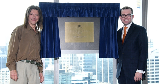 Sofitel Sydney Darling Harbour Opening Dr Jerry Schwartz And Adam Marshall Mp Hotel Management