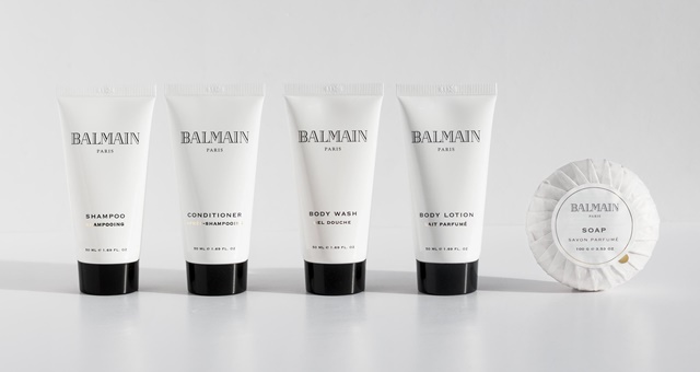 Prestigious Balmain Hair Couture now available in hotels Hotel